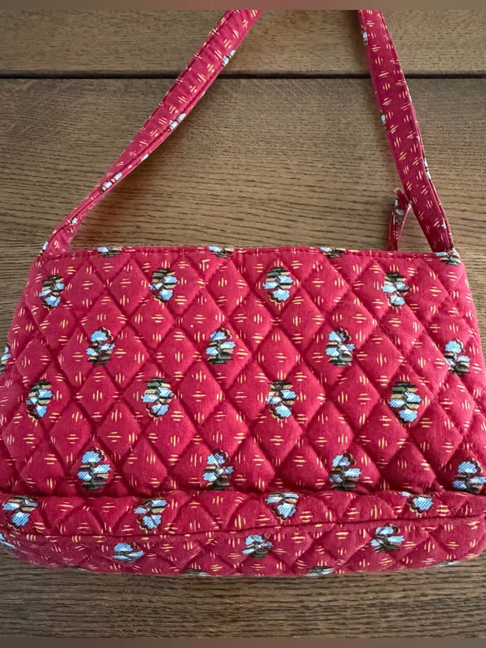 Vintage Y2K Quilted Vera Bradley Cross Body Purse